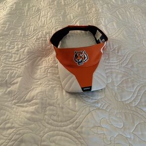Cincinnati Bengals visor. Perfect for any Bengals fan. One size fits all